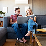 couple looking at paperwork