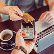 scanning credit card at point of sale