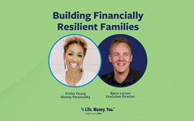Building Financially Resilient Families event
