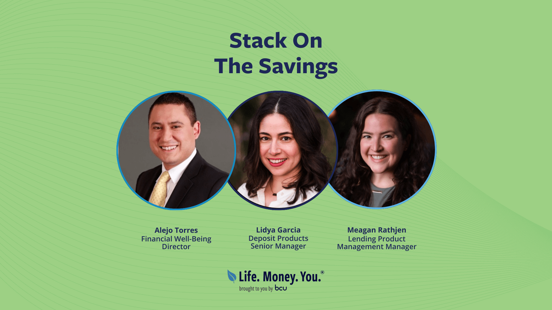 Stack on The Savings Pre recorded event